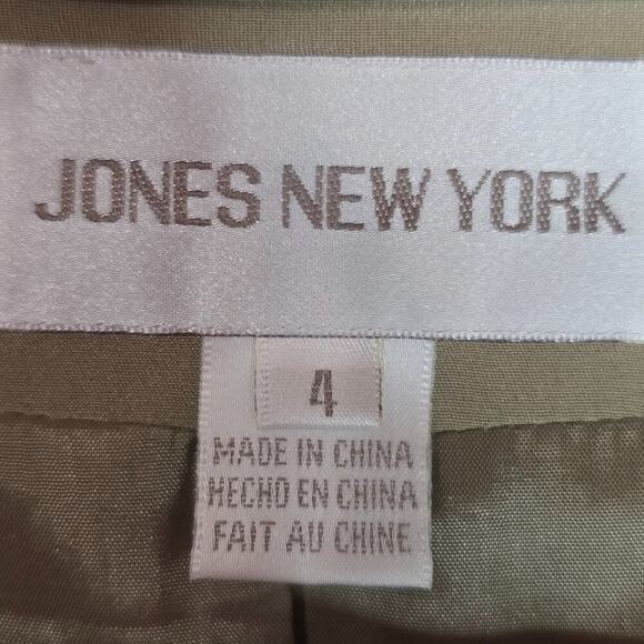 Jones New York Silk Business Blazer Size 4 - Picture 4 of 7